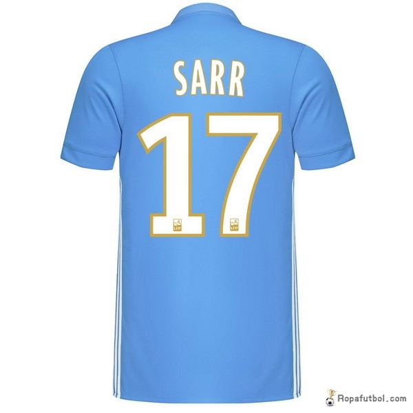 Camiseta Marsella Replica Segunda Ropa Sarr 2017/18